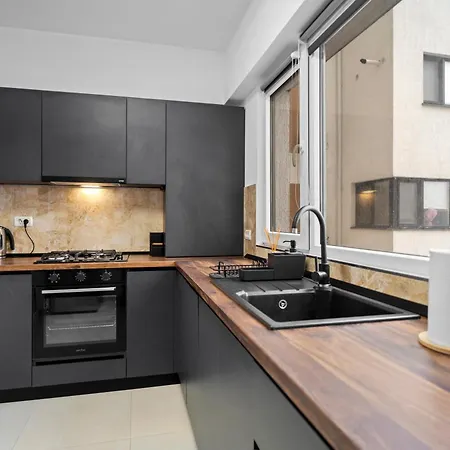 Minimalist Green&grey Flat